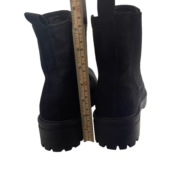 SERRA Putian Black Combat Ankle Slip on Boots Size 9 - Picture 8 of 9